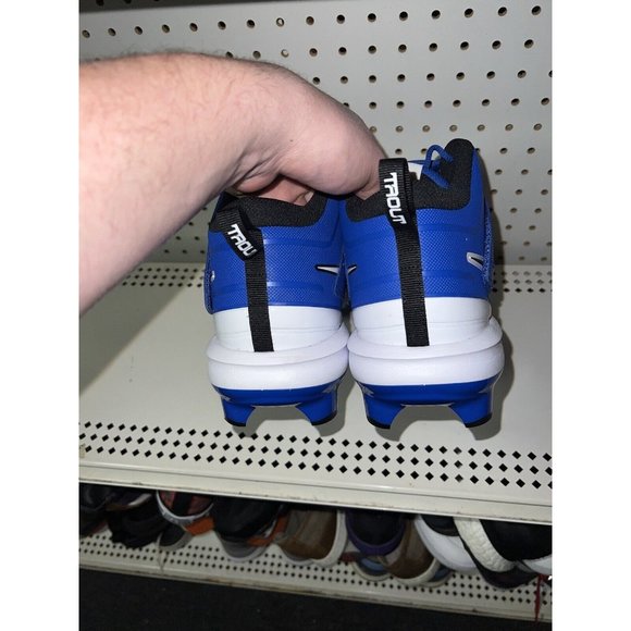 Nike Force Trout 7 Pro MCS Mens Molded Baseball Cleats Size 15 Royal Blue White - Picture 3 of 8